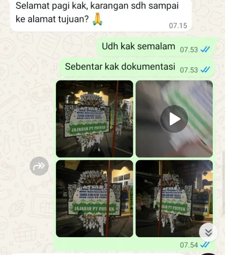 Pengiriman Papan Bunga Selamat Bendoharjo Gabus
